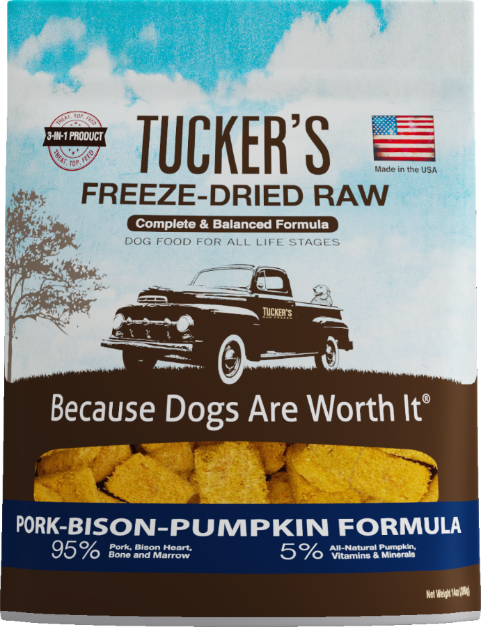 Tucker's Raw Freeze-Dried Diet for Dogs 14oz
