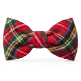 The Foggy Dog - Tartan Plaid Flannel Holiday Dog Bow Tie