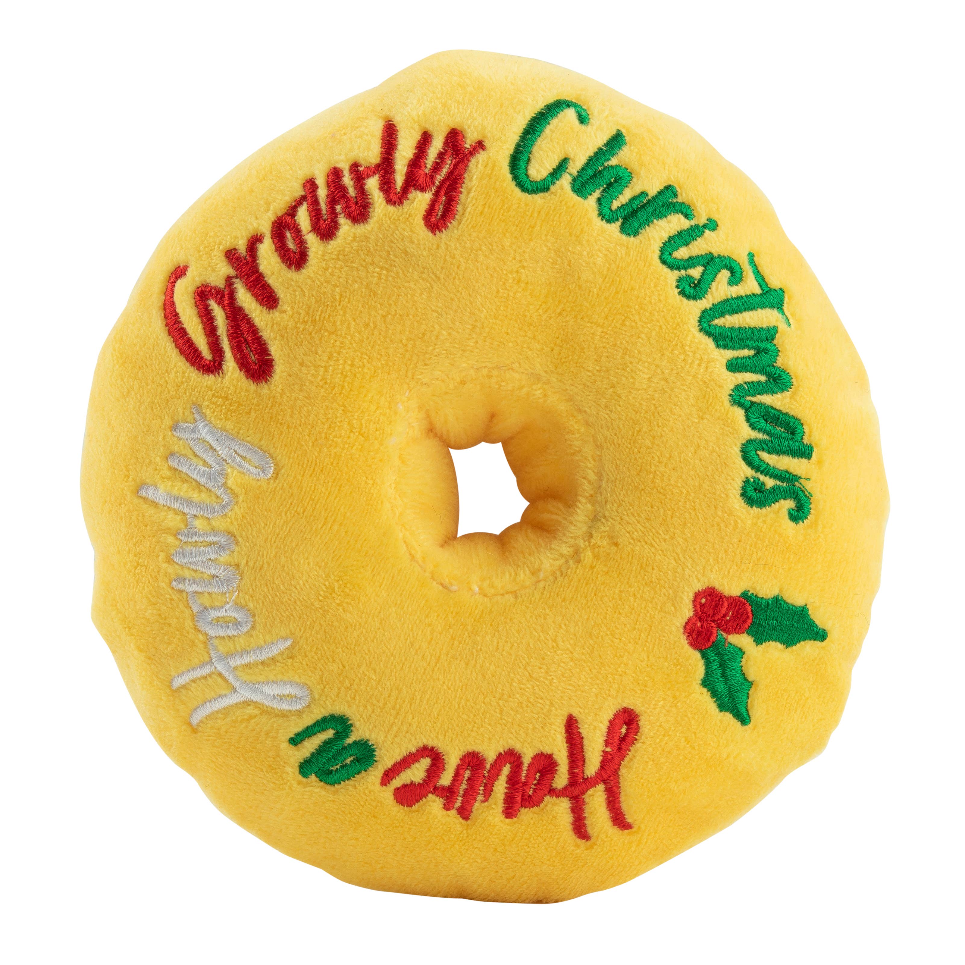 Haute Diggity Dog Puppermint Donut Christmas Dog Toys
