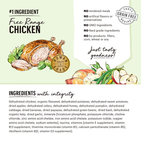 Honest Kitchen Grain-Free Chicken Dehydrated Dog Food