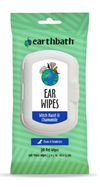 Earthbath Ear Wipes Witch Hazel & Chamomile 30ct Cat & Dog