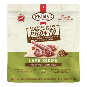 Primal Raw Freeze-Dried Pronto Lamb Dog Food
