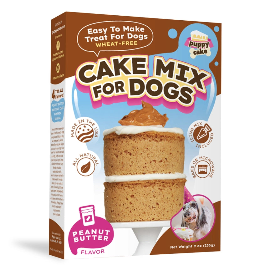 Puppy Cake Dog Birthday Cake Mix with Icing