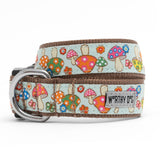 The Worthy Dog Mushrooms Collar