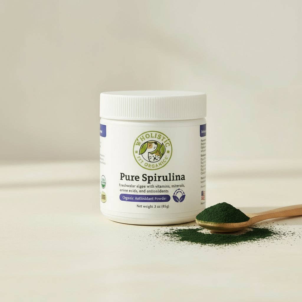 Wholistic Pet Organics Pure Spirulina for Dogs & Cats