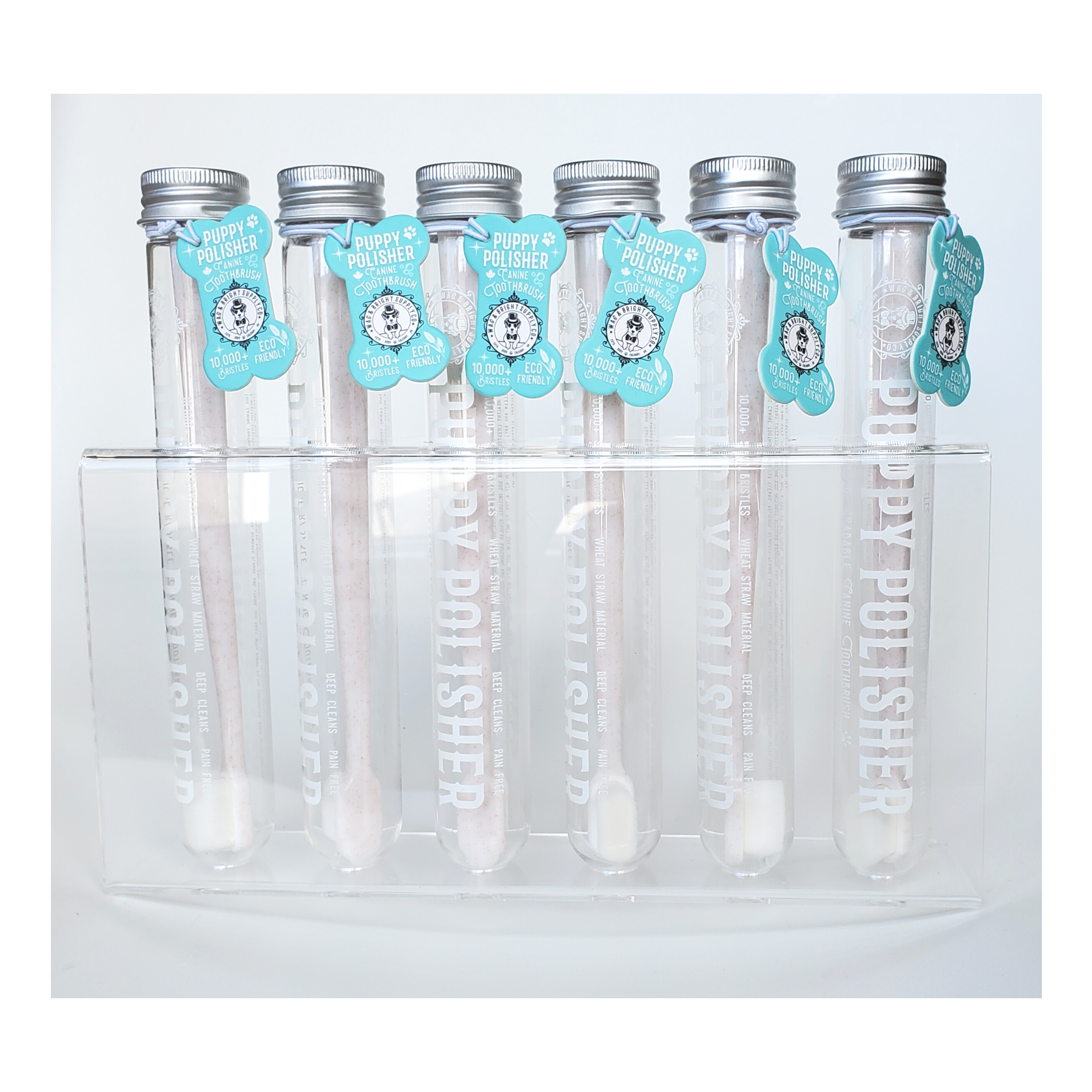 Wag & Bright Supply Co. Puppy Polisher Eco Toothbrush