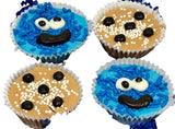 DELCO DOG CO. Cookie Monster Paw Cups Soft Bakery Dog Treat