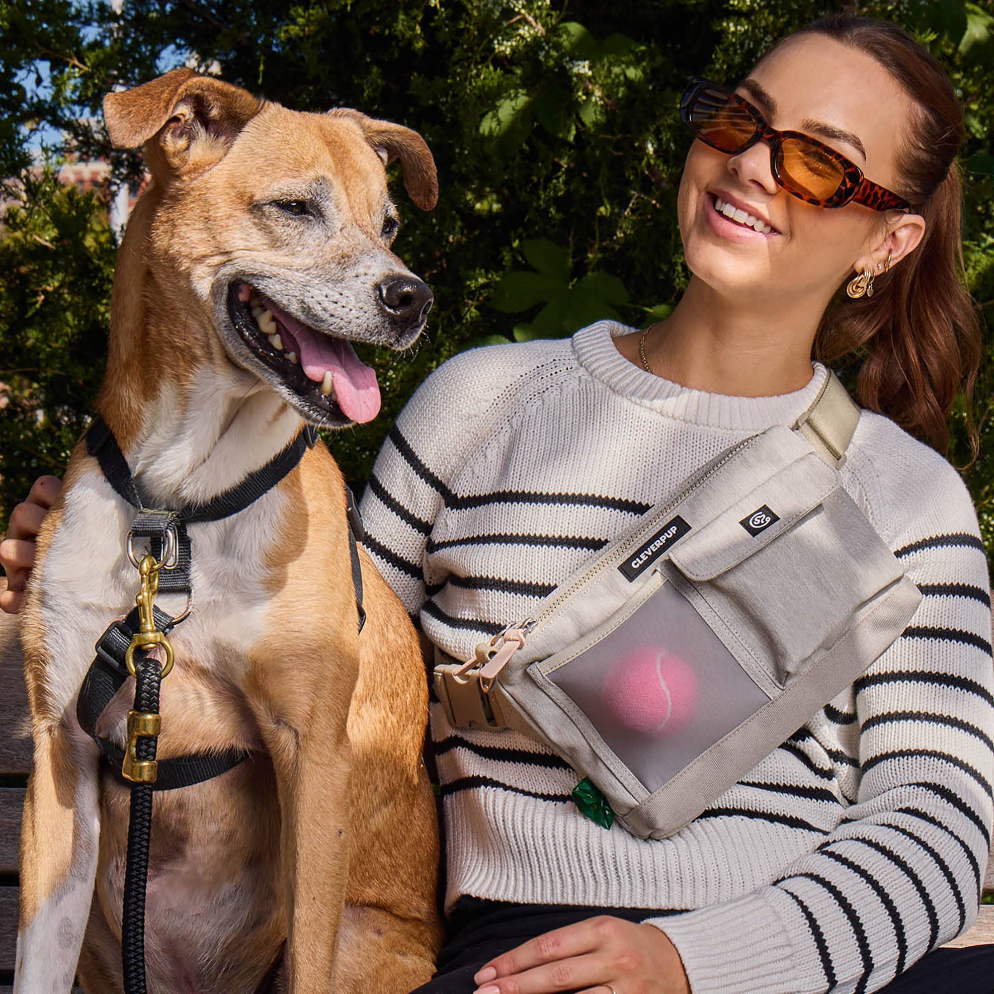 Cleverpup Dog Walk & Train Sling Bag