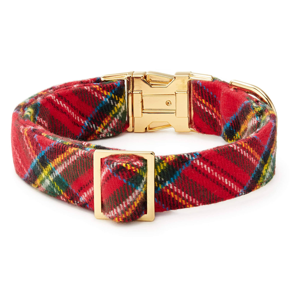 The Foggy Dog - Tartan Plaid Flannel Holiday Dog Collar