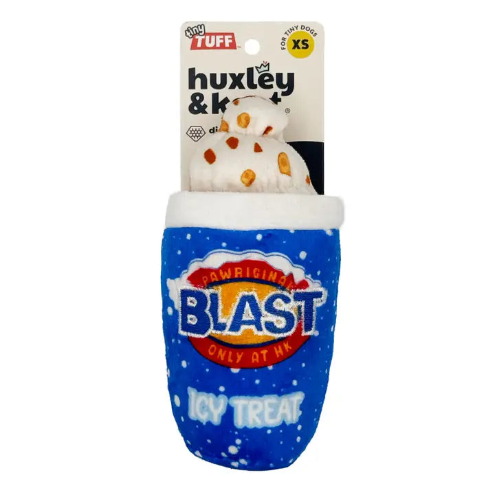 Lulubelles Tiny Tuff Arctic Blast Treat XS Dog Toy