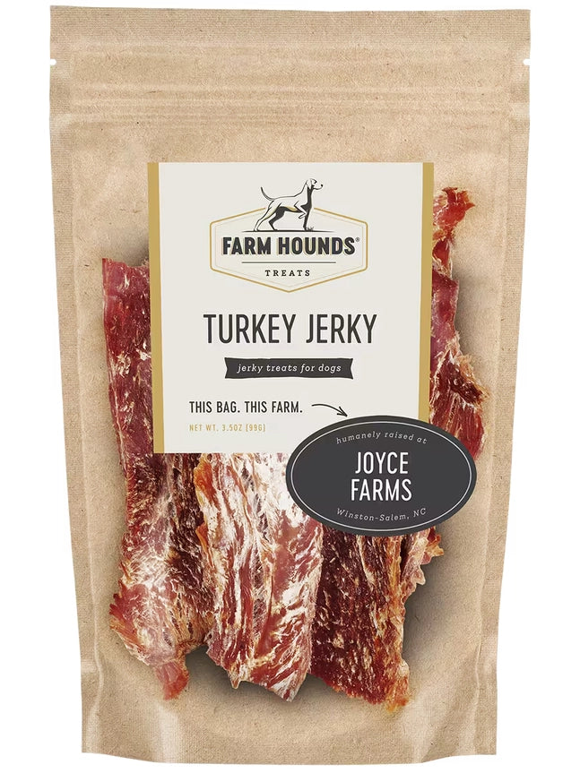 Farm Hounds Turkey Jerky 3.5oz Dog Treats
