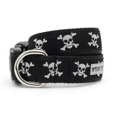 The Worthy Dog Skull & Crossbones Dog Collar