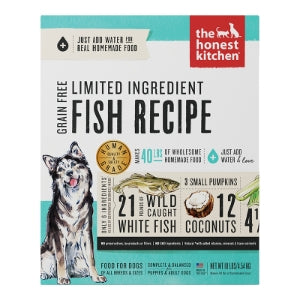 Honest Kitchen Limited Ingredient Grain-Free Fish Dehydrated Dog Food