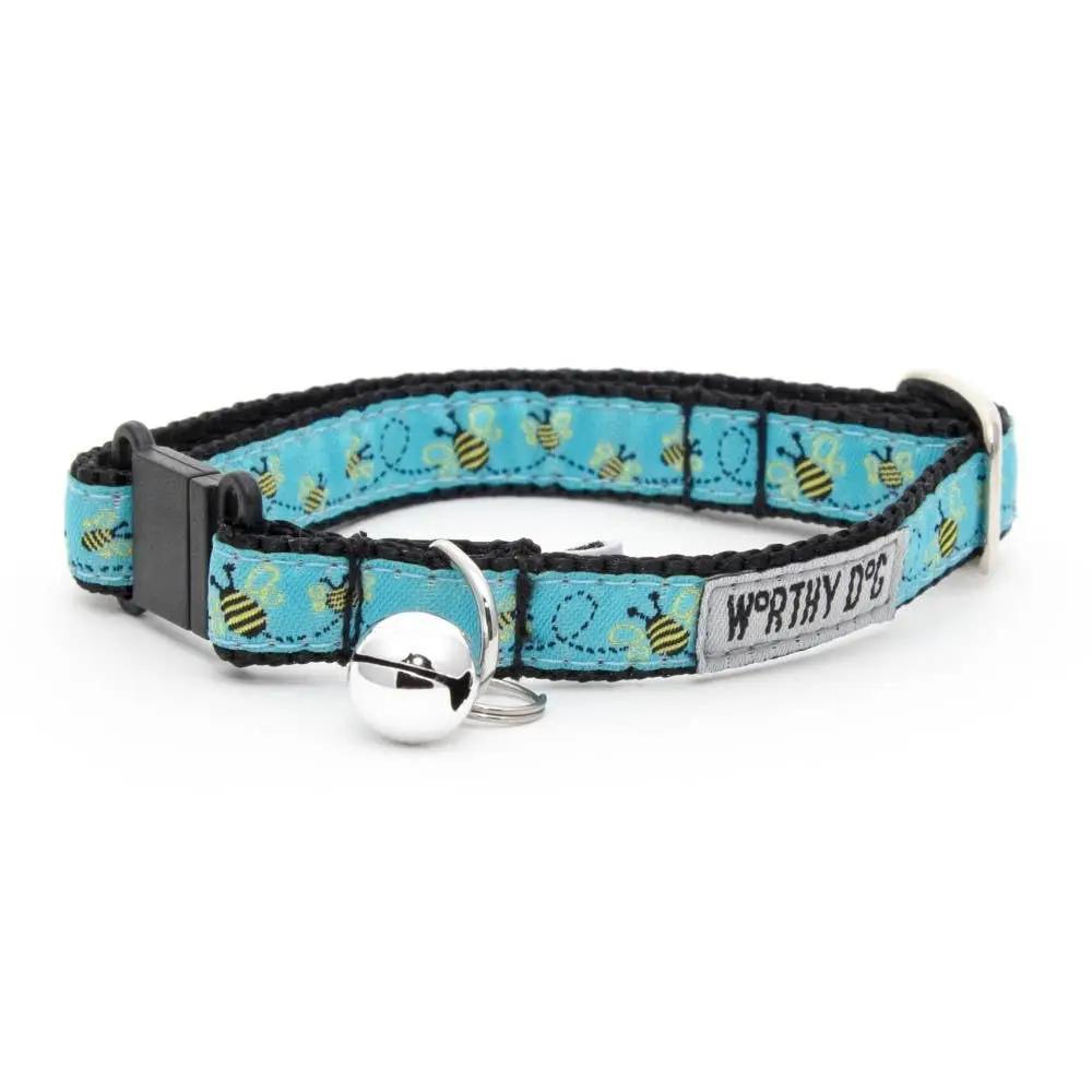 The Worthy Dog Busy Bee Cat Collar