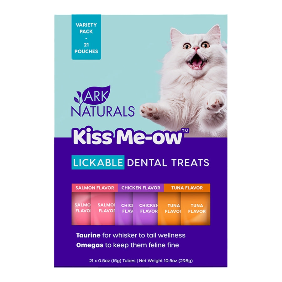 Ark Naturals Cat Kiss Me-ow Lickable Dental Treats for Cats