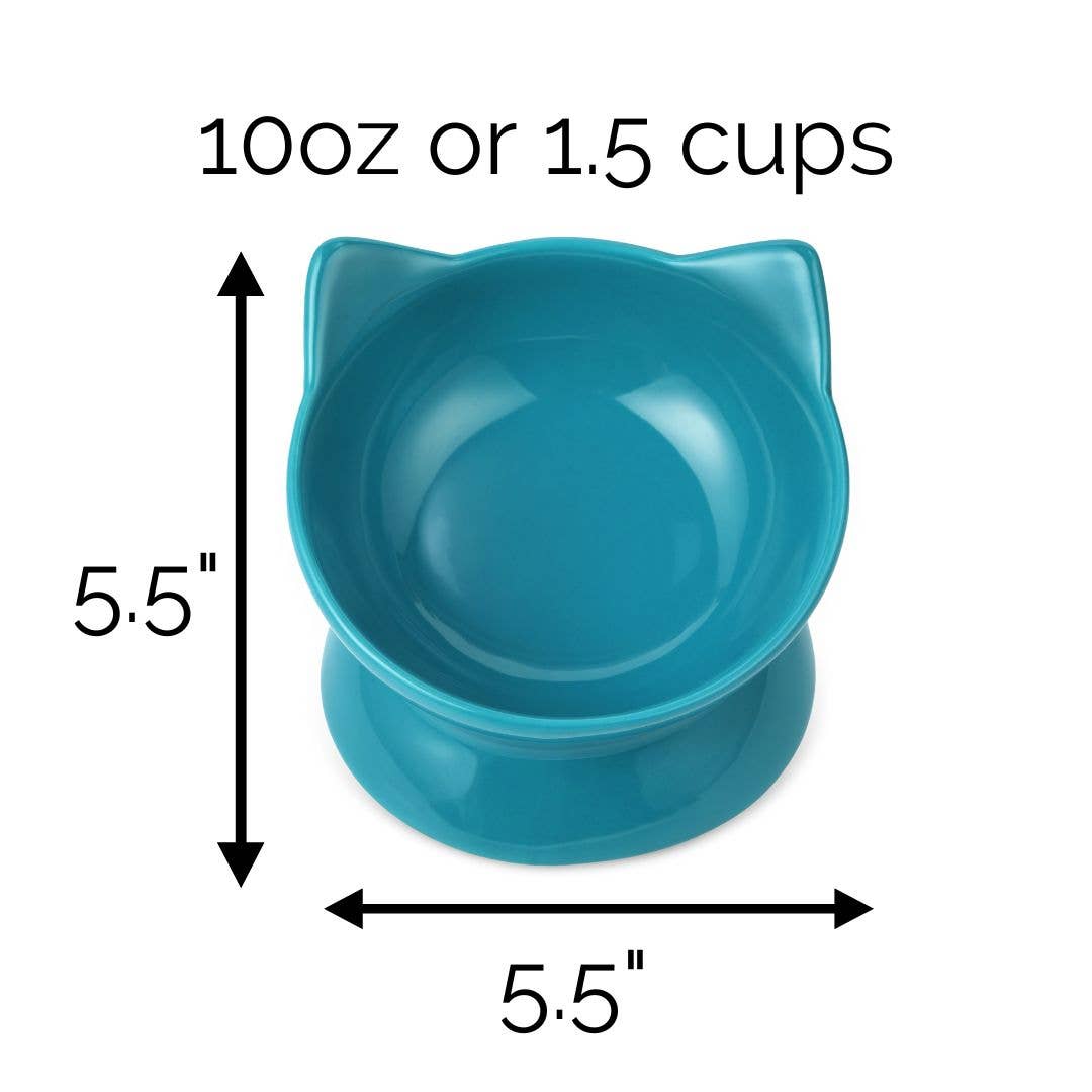Park Life Designs Oscar Tilt Cat Dish