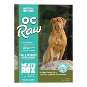 OC Raw Grain Free Meaty Rox Raw Frozen Dog Food