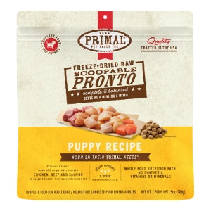 Primal Raw Freeze-Dried Pronto Puppy Recipe Dog Food
