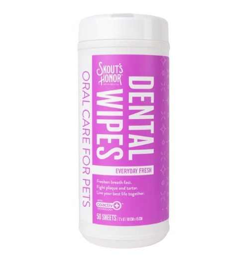 Skout's Honor Oral Care Dental Wipes 50ct