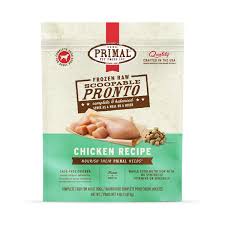 Primal Pronto Raw Frozen Dog Food .75lb