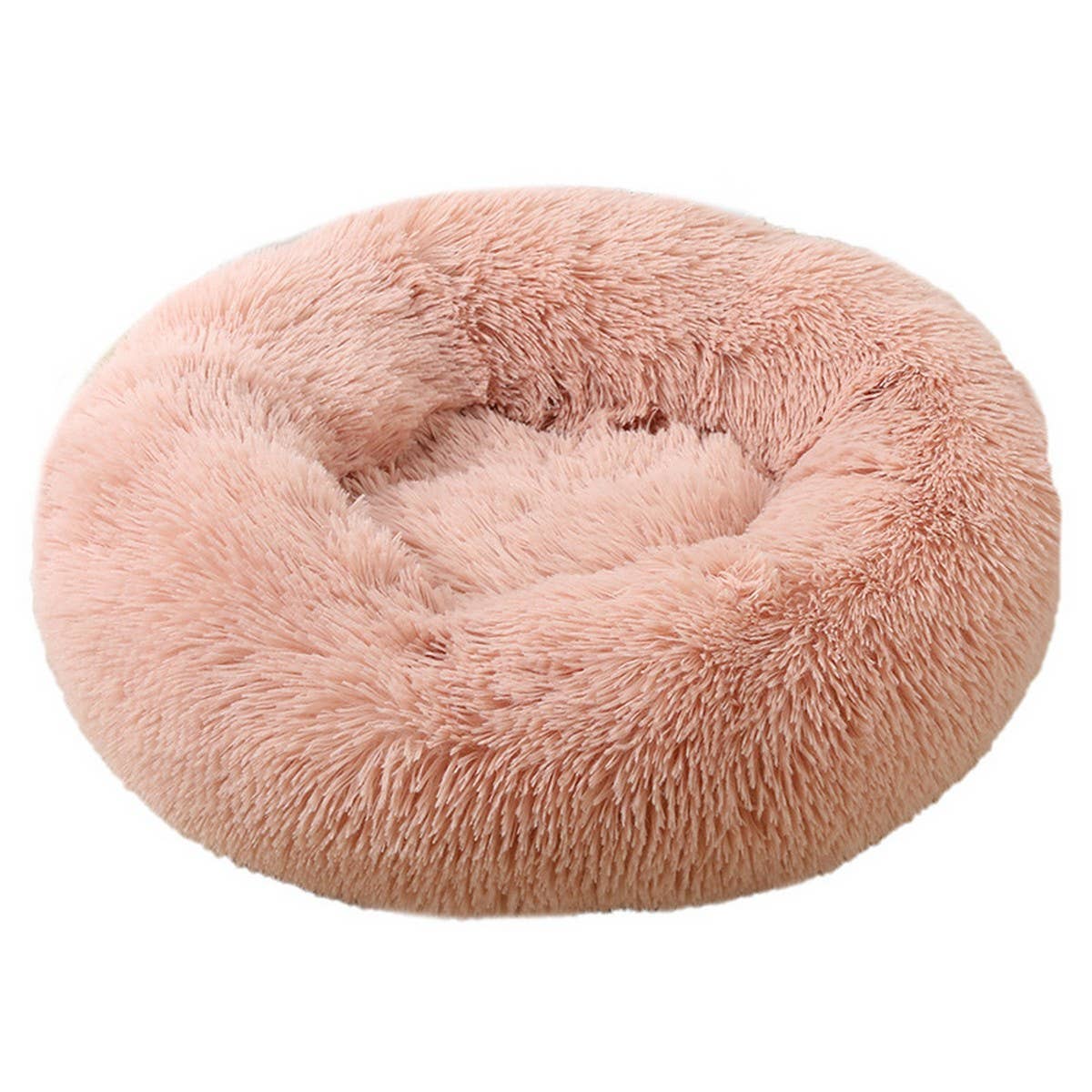 PAWPAW Fluffy Donut Pet Bed