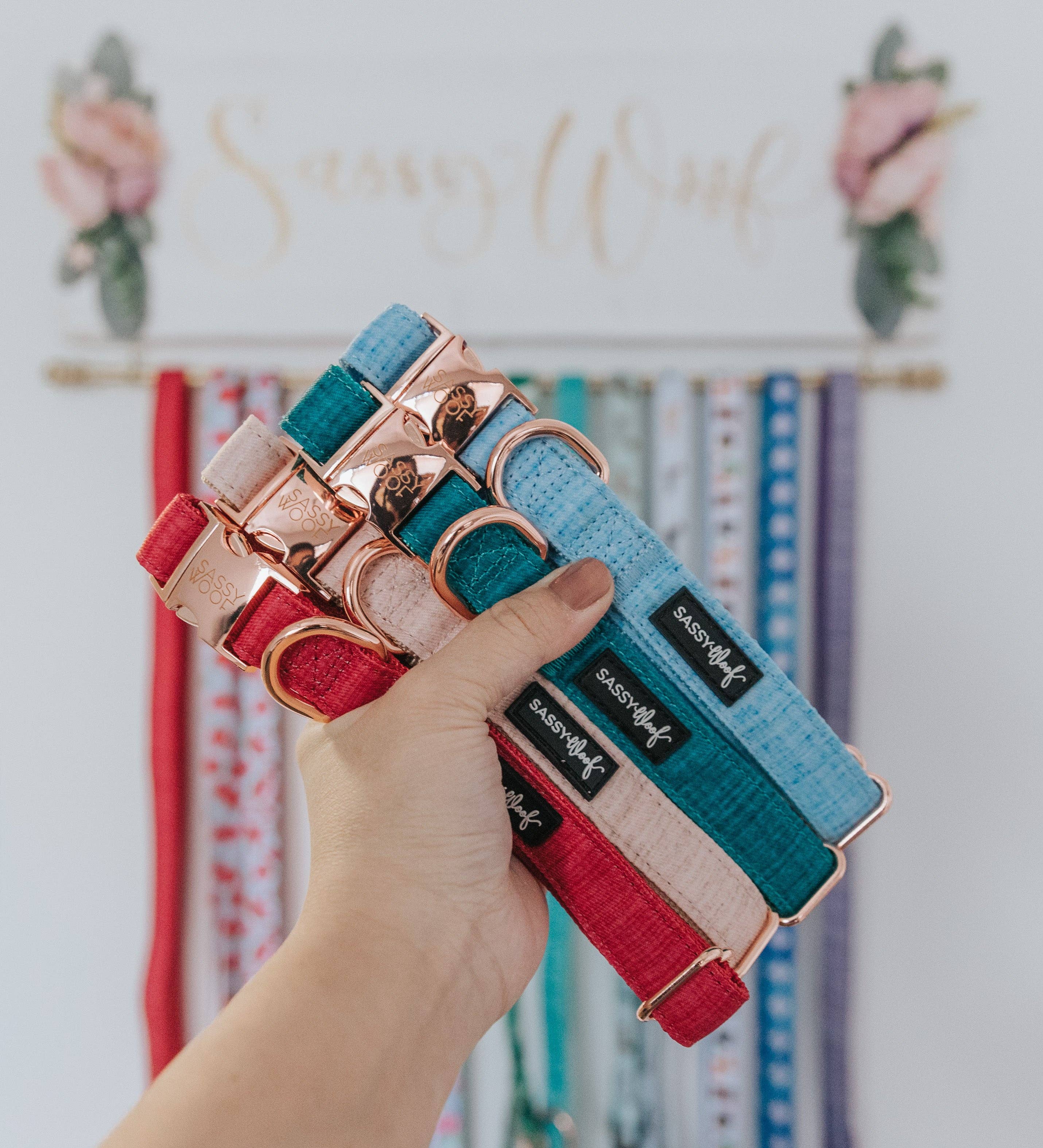 SASSY WOOF Blumond Dog Collar