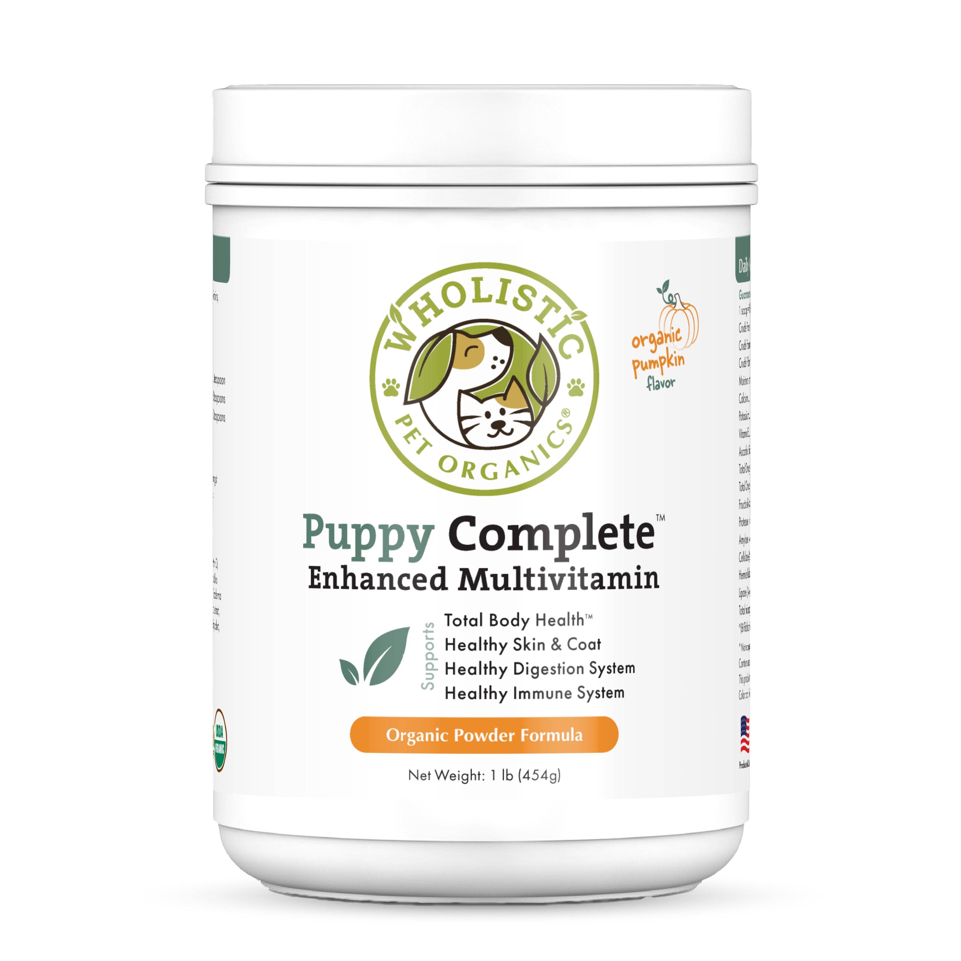 Wholistic Pet Organics Puppy Complete Multivitamin for Dogs