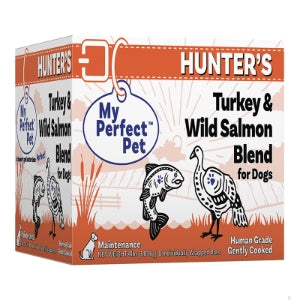 My Perfect Pet Hunter's Turkey & Wild Salmon Blend Gently-Cooked Frozen Dog Food