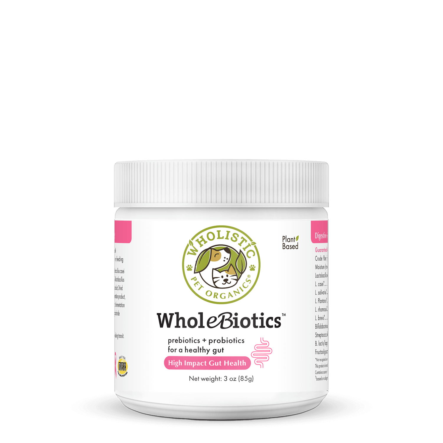 Wholistic Pet Organics WholeBiotics for Dogs & Cats