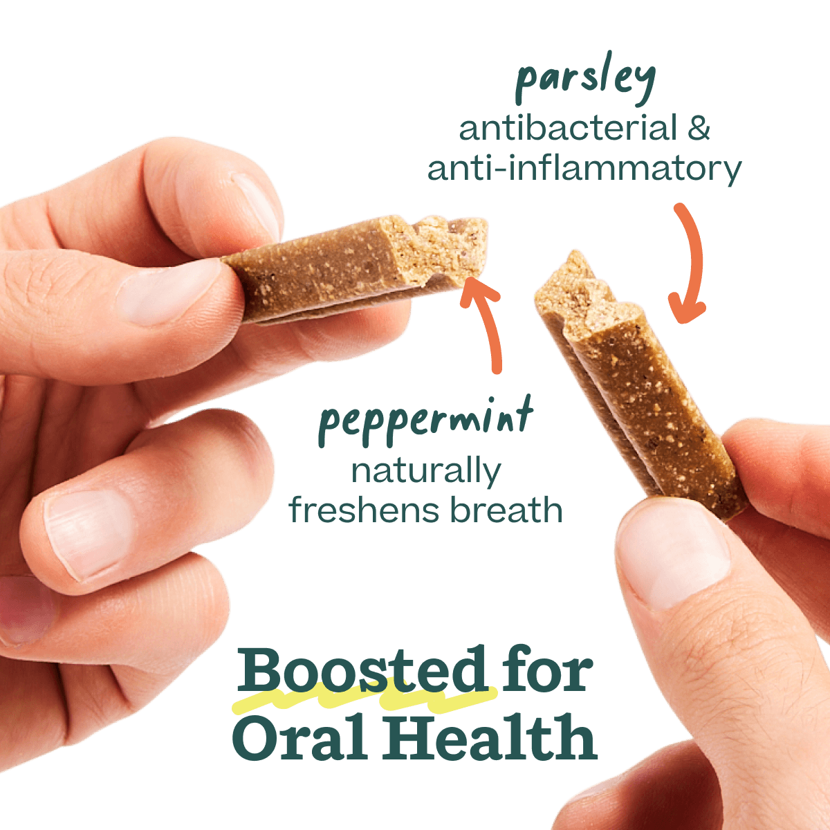 Woof Bite n' Brush Dental Refills Dog Treats