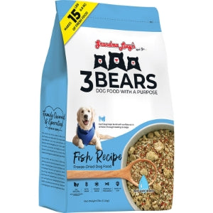 Grandma Lucy's 3 Bears Fish Freeze-Dried Dog Food