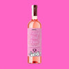 Yappy Hour Belly Rub Rose Dog Wine