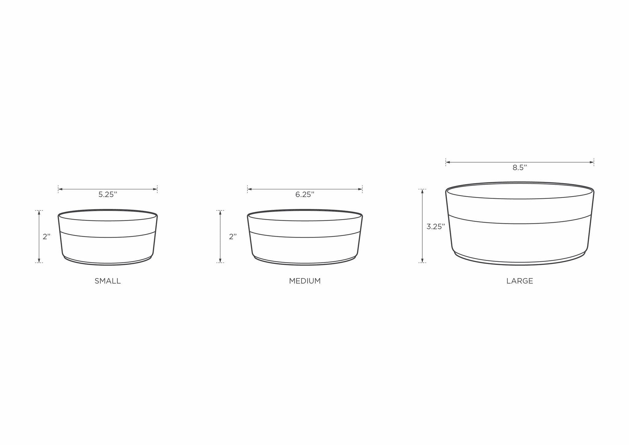 Park Life Designs Manor Blue Pet Bowl