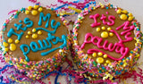 DELCO DOG CO. PB Let's Pawty Mini Confetti Doggie Cakes