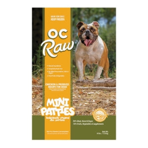 OC Raw Grain Free Raw Frozen Dog Food