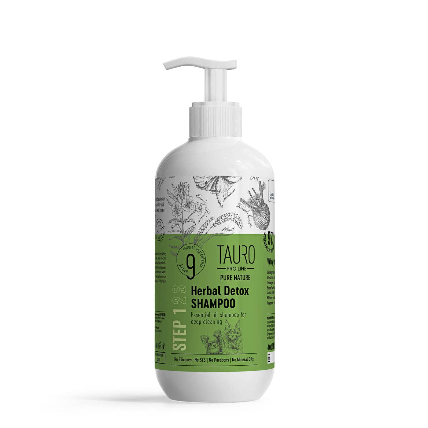 KIKA USA Herbal Detox Dog & Cat Shampoo