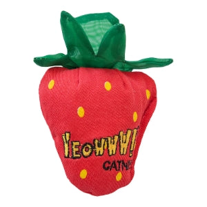 Yeowww! Red Strawberry Catnip Cat Toy
