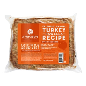 A Pup Above Turkey Pawella Sous-Vide, Gently Cooked Frozen Dog Food