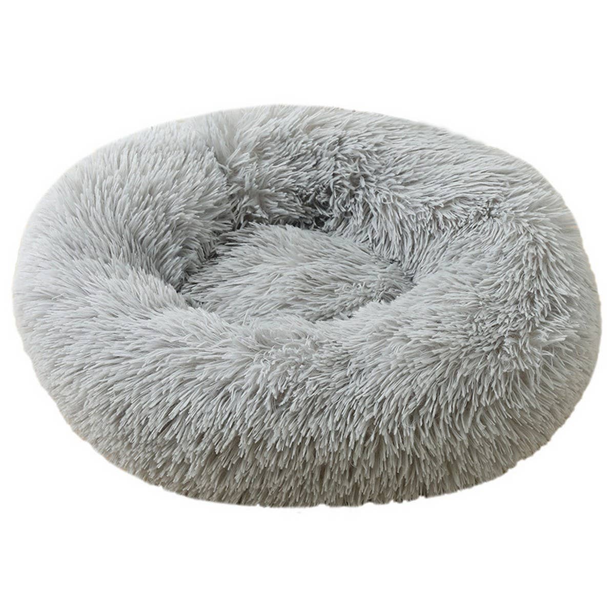 PAWPAW Fluffy Donut Pet Bed