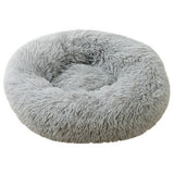 PAWPAW Fluffy Donut Pet Bed
