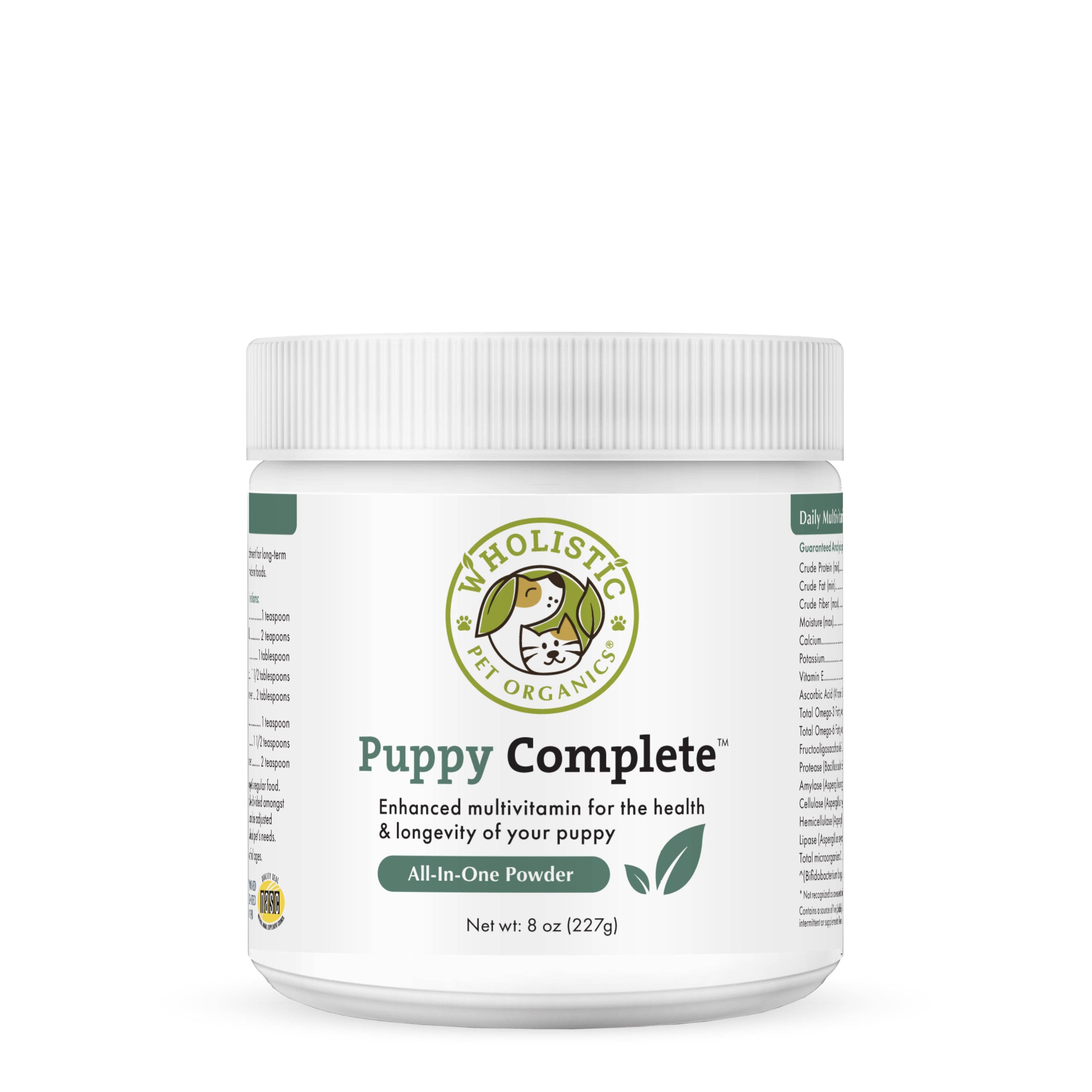 Wholistic Pet Organics Puppy Complete Multivitamin for Dogs