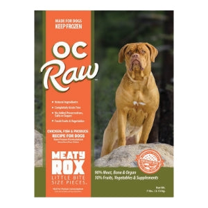 OC Raw Grain Free Meaty Rox Raw Frozen Dog Food