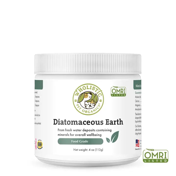 Wholistic Pet Organics Diatomaceous Earth 4.5oz