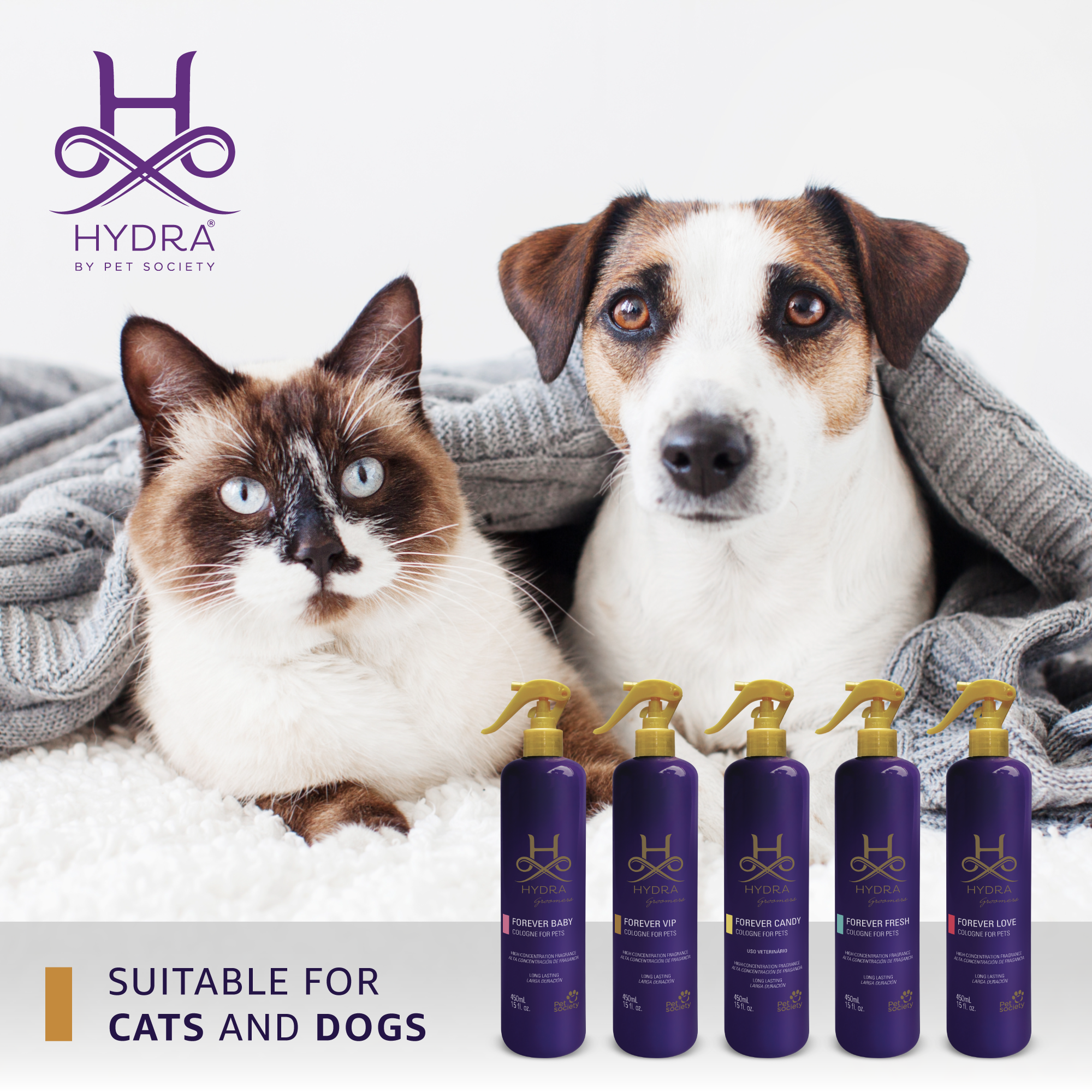 Hydra by Pet Society Hydra Professional Forever VIP Cologne for Dogs