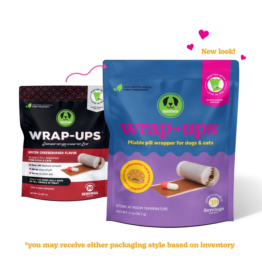 Stashios Wrap-Ups for Dogs & Cats