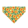 Made By Cleo - "Sunflowers" - Yellow Floral Bandana for Cats + Small Dogs