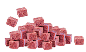 Fedwell Bite-Sized Cubes Raw Frozen Dog Food