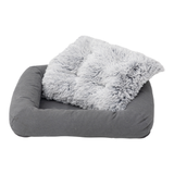 Tall Tails All-In-One Grey Pet Bed