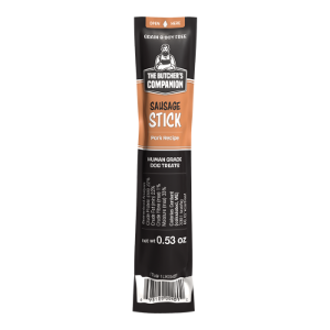 The Butcher's Companion Sausage Sticks Individual Dog Treats
