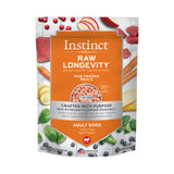 Instinct Raw Longevity Frozen Bites for Adults 4lb Dog Food